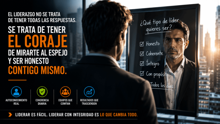 ¿Y si el mayor problema del liderazgo no es la falta de talento, sino la falta de honestidad?